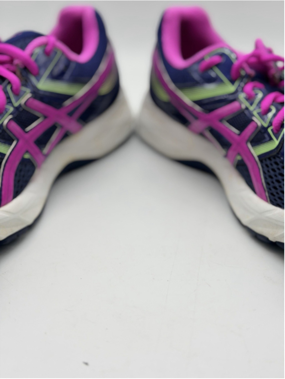 ASICS Gel Contend 3 Womens Running Shoes Blue Pink Athletic Sneakers 8.5 - Picture 8 of 10